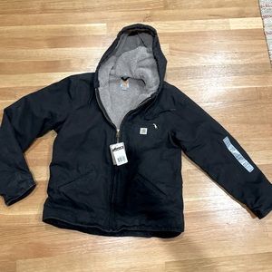 NWT Women’s Medium Carhartt -Loose Fit Washed Duck Sherpa Lined